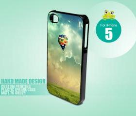 HP204B Balloon Fly Away - iPhone 5 Black Case